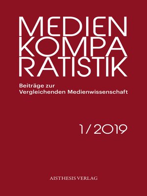 cover image of Medienkomparatistik